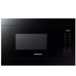 Micro - ondes encastrable 22l 1250w noir - samsung - ms22t8254ab