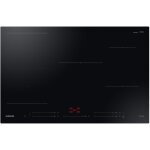 Samsung nz85c5047fk / u1 plaque noir int�gr� 80 cm plaque avec zone � induction 5 zone(s)