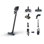 Samsung - vs20c852ftb aspirateur  main noir, bleu sans sac