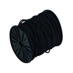 Sandow gaine en poly�thyl�ne viso - noir - � 8 mm - le m�tre lin�aire - sl807nb