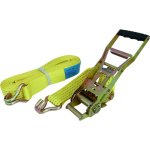 Sangles d'arrimage 5t avec cliquet invers doigts souds 12mtrs x 50 mm - arrim up - s19473