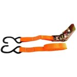 Sangles d'arrimage avec crochets s poign�es caoutchouc 5 m x 25 mm r�sistance rupture 800 kg sangle cliquet ...