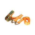 Sangle d'arrimage avec tendeur  cliquet + crochets - max. 500 kg - 4. 5 m x 25 mm perel arat4