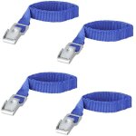 Sangles de blocage métal pour porte - vélo 4 pièces Sangles de blocage métal pour porte - vélo 4 pièces
