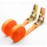 Sangles de chargement robustes � boucle m�tallique pour voitures et camions - sangles � cliquet r�sistantes ...