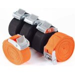 Ontway - sangle a cliquet, 5 pices fixation sangles d'arrimage avec crochet tendeur sangle  griffe, ...