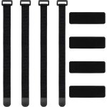 Sangles �lastiques, lot de 4 sangles de v�lo elastiques avec fermtures crochet et boucle, sangle �lastique ...