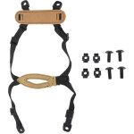 Sangle de mentonni�re � 4 points pour casque militaire mich fma, avec vis et boulons de fixation rapide ...