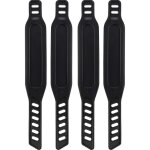 Sangles de p�dale de v�lo d'exercice sangles de p�dale en caoutchouc facile � r�gler universal sangles ...