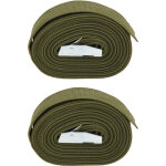 Sangles de transport robustes avec boucle en alliage de zinc, sangles de fixation pour bagages, palettes ...