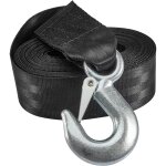 Sangle de treuil de bateau et voiture avec crochet, sangle de treuil de remorque de bateau marin robuste(5cmx6 ...