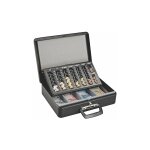Sans marque - coffret caisse business avec monnayeur et compartiments billets - maxiburo
