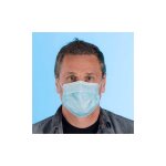 Masque de protection 3 plis de type chirurgical - lot de 50 - maxiburo