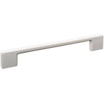 Sans marque poign�e de meuble nakana 160 blanc brillant + vis