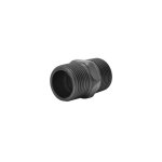 Sans marque raccord pour 2 supports, mytube, diam. 25 mm, noir mat