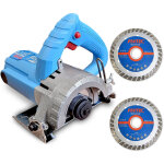 Sans marque - scie circulaire a eau 110 mm - 1 450 w pour marbre pierre carrelage + 2 disques