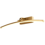 Santorini applique pour tableau 50 cm, laiton satin�, m�tal poli - searchlight