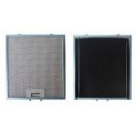 Sauter - filtre m�tal anti graisse (� l'unit�) + charbon 303x278mm (74x1648) hotte brandt, fagor