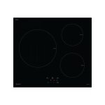 Sauter - table de cuisson induction 3 foyers - l60 cm - si934b - 7200w - noir