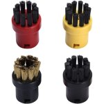 Compatible sc1 / sc2 / sc4 / sc5 accessoires nettoyeur vapeur k�rcher 4 pi�ces kit d'embouts r�sistants ...