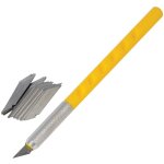 Scalpel et 25 lames silverline 456928