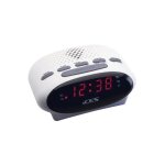 Clock radio icr - 210 white d'origine - ices