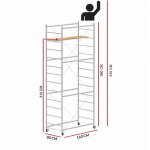Scedil - echafaudage jolly 160 (hauteur de travail 5, 10 m)