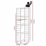 Scedil - echafaudage jolly 160 (hauteur de travail 6, 10 m)