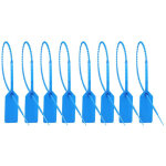 Scell�s anti - effraction plastique 100 pcs, attaches zipp�es pour extincteurs, �tiquettes s�curit� pull ...