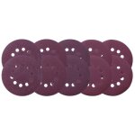 Lot de 10 disques abrasifs - 5 x 2 pices - diamtre 180 mm - grain 40, 80, 120, 180, 240 - compaibles ...