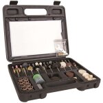 Lot de 100 accessoires avec étui en bois - kit d'accessoires pour meuleuse hg34 - 7903100703 - scheppach ... Lot de 100 accessoires avec étui en bois - kit d'accessoires pour meuleuse hg34 - 7903100703 - scheppach ...