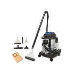 Scheppach - aspirateur injecteur extracteur eau et poussiere sprayvac20 - 1600w - cuve inox - gris - ...