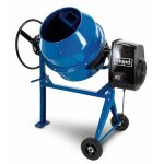 [jamais utilis�] scheppach b�tonni�re mix125 - 230 v - 550 w - 125 l - 26, 6 tr / min