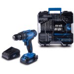 Scheppach - coffret perceuse visseuse sans fil c - dtb74 / 1 - x ? mallette perceuse - visseuse 74 pi�ces ...