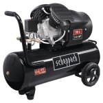 Scheppach - compresseur 50l hc53dc black edition - bicylindres 2200w