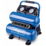 Scheppach compresseur  air hc10 twin ? 750 w ? 8 bar ? cuve 7, 5 l ? compresseur d?air sans huile ? ...