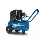 Scheppach - compresseur d'air silencieux horizontal a deux cylindres hc25si - 24 l - 1100w - 8 barss ...