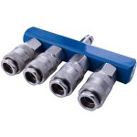 Scheppach distributeur pneumatique � 4 voies - pour tous types de compresseurs