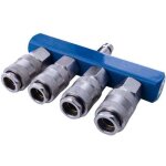 Scheppach distributeur pneumatique � 4 voies - pour tous types de compresseurs