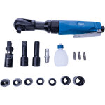 Scheppach - kit cl� � cliquet pneumatique de 1 / 2' livr� avec 7 douilles et divers embouts