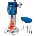 Scheppach - perceuse  colonne dp60se ? 710 w ? vitesses variables 170 - 880 / 490 - 2600 min - 1 ? course ...