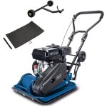 [jamais utilis] scheppach plaque vibrante thermique hp1400s ? compacteur 2 cv ? pression de compactage ...