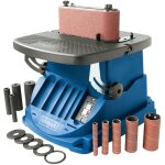 Scheppach - ponceuse oscillante osm600 - ponceuse � bande et � broche - 450 w - course d'oscillation ...