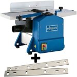 Scheppach - rabot d�gauchisseuse 204mm hms850 + jeu de 2 pi�ces fers de rechange