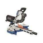 Scheppach - scie a onglet radiale lectrique 216 mm hm81lxu - 2000 w - avec laser, led et 2 extensions ...