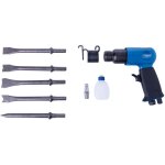 Scheppach - set burineur pneumatique et 5 burins - pression 6, 3 bar - consommation d'air 79, 2 l / min ...