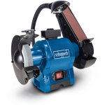 [jamais utilis�] scheppach touret mixtes bgs700 - puissance 250w - disque abrasif - � 150mm - longueur ...