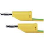Cordon de mesure 100 cm vert - jaune 1 pc(s) - schtzinger