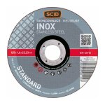 Scid - disque � tron�onner diam�tre 125 mm - inox - standard