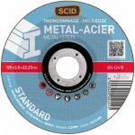 Disque � tron�onner usage courant m�taux � (mm) 125